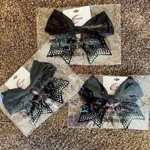 Brand new Chasse Cheer Bows (3)